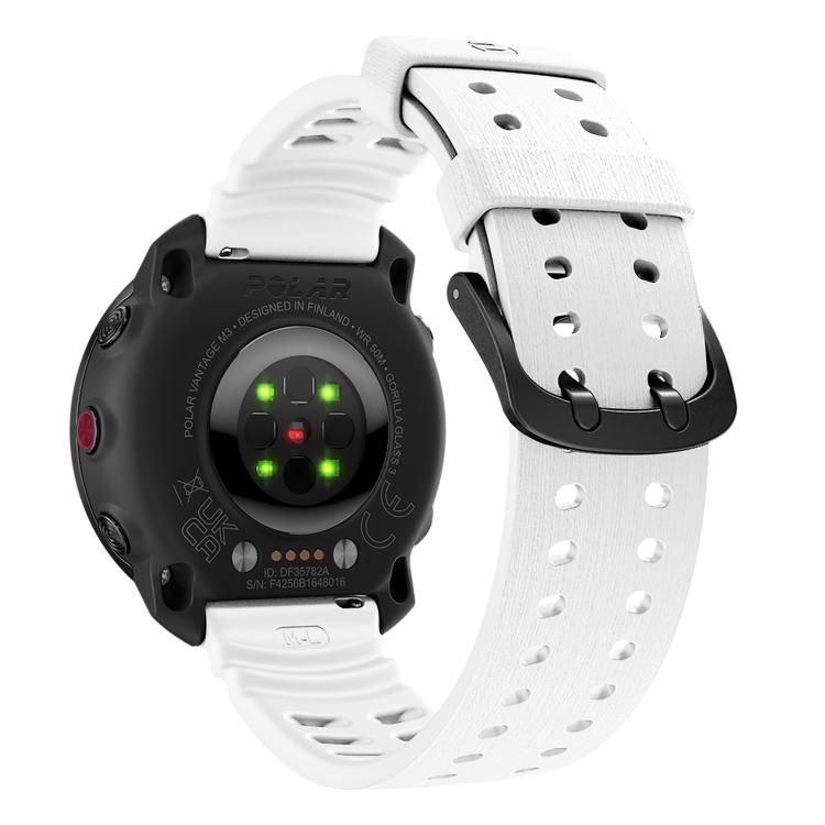 Double Buckle Silicone Sport Watch Band, For Polar Vantage M3