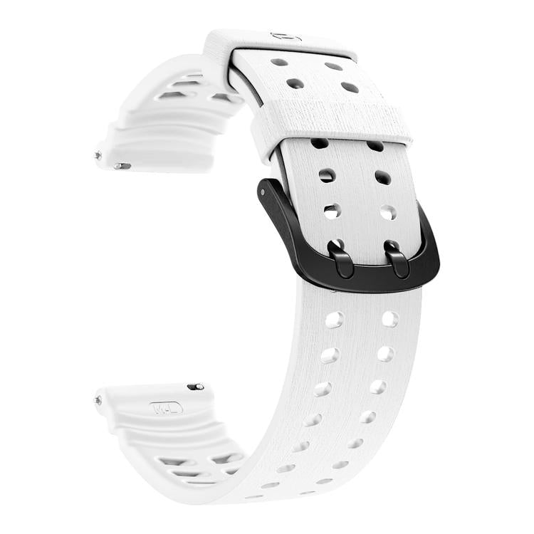 Double Buckle Silicone Sport Watch Band