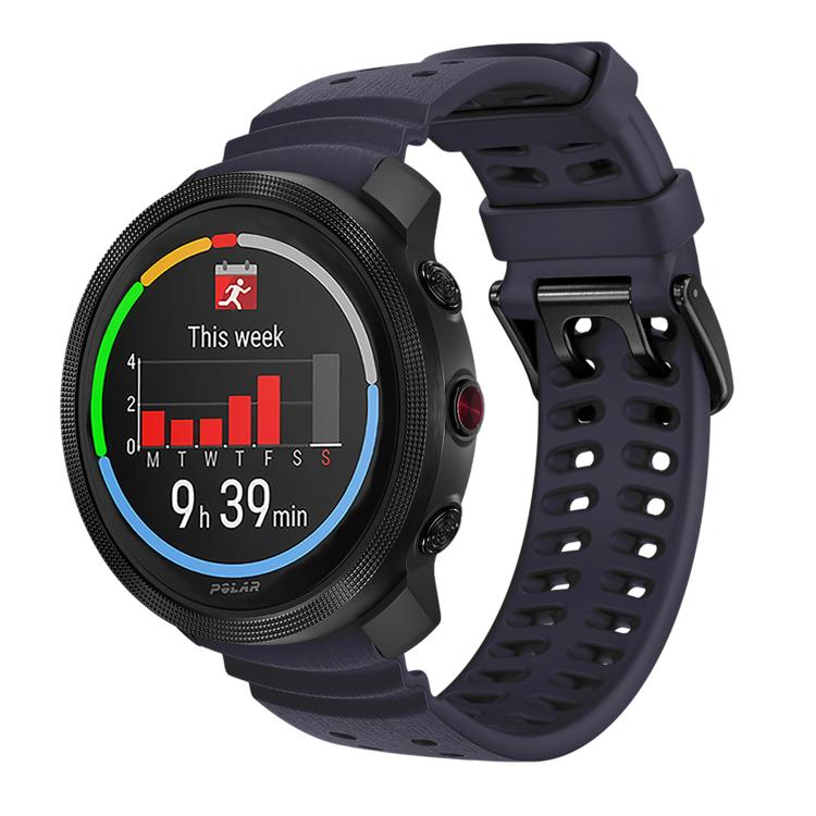 Double Buckle Silicone Sport Watch Band, For Polar Vantage M3