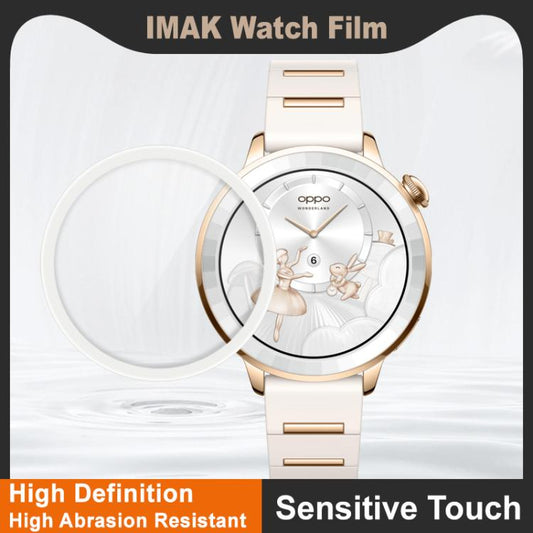 Film protecteur en plexiglas HD imak pour montres OPPO Watch X3 Mini Or brillant, OPPO Watch X3 Mini Marron/Argent, OPPO Watch X3, OPPO Watch S, OPPO Watch X2 Mini, OPPO Watch X2