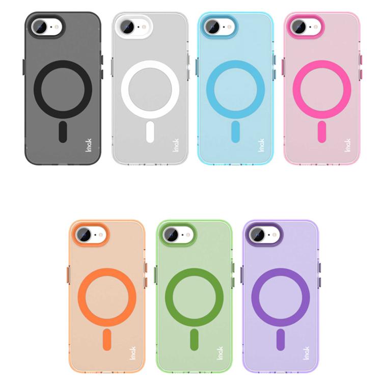 IMAK Candy Series Shockproof MagSafe Phone Case, For iPhone 16e / 17e, For iPhone 17 Pro Max, For iPhone 17 Pro, For iPhone 17, For iPhone Air, For iPhone 16 Pro Max, For iPhone 16 Pro, For iPhone 16 Plus, For iPhone 16, For iPhone 15 Pro Max          ...
