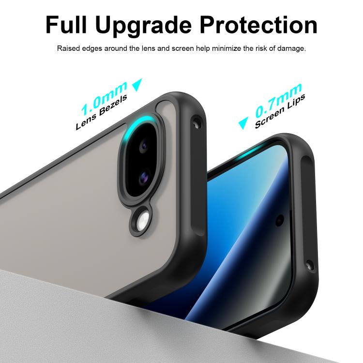 Fan Dun Series TPU Hybrid PC Frosted Phone Case, For Google Pixel 11a, For Google Pixel 11, For Google Pixel 10a, For Google Pixel 10 Pro XL, For Google Pixel 10 Pro, For Google Pixel 10, For Google Pixel 9a, For Google Pixel 9 Pro XL                  ...