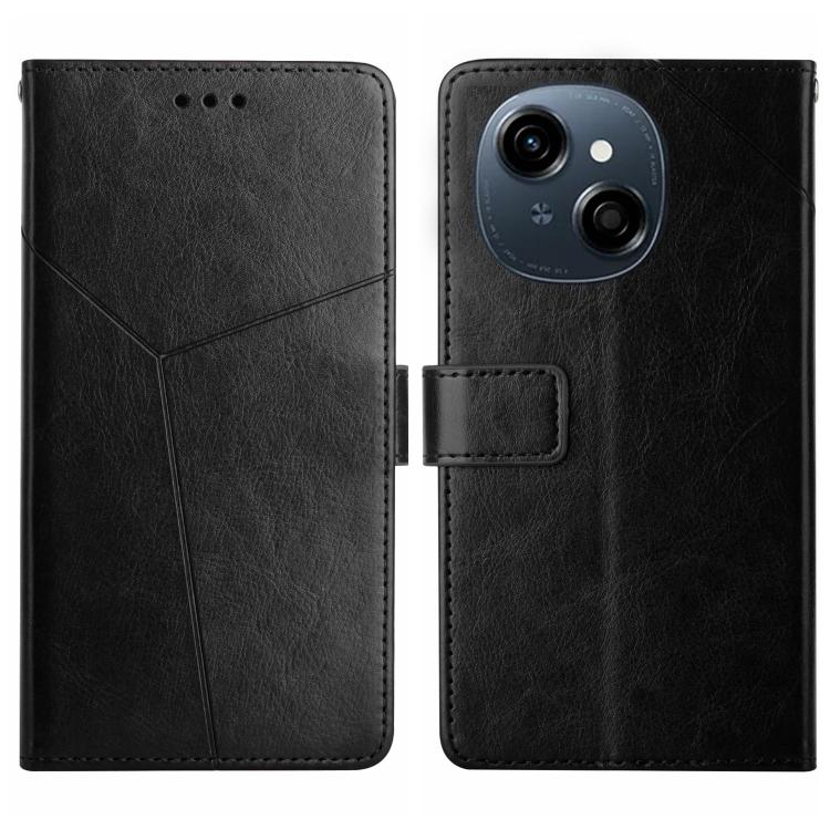 Y-shaped Pattern Flip Leather Phone Case, For Tecno Spark 40C, For Tecno Pova 7 5G, For Tecno Spark 40 Pro+ 4G, For Tecno Spark 40 Pro 4G, For Tecno Spark 40 4G, For Tecno Pova 7 Ultra 5G, For Tecno Pova 7 4G, For Tecno Pova Curve 5G                   ...