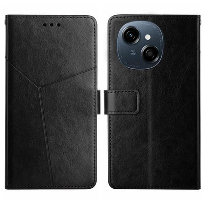 Y-shaped Pattern Flip Leather Phone Case, For Tecno Spark 40C, For Tecno Pova 7 5G, For Tecno Spark 40 Pro+ 4G, For Tecno Spark 40 Pro 4G, For Tecno Spark 40 4G, For Tecno Pova 7 Ultra 5G, For Tecno Pova 7 4G, For Tecno Pova Curve 5G                   ...