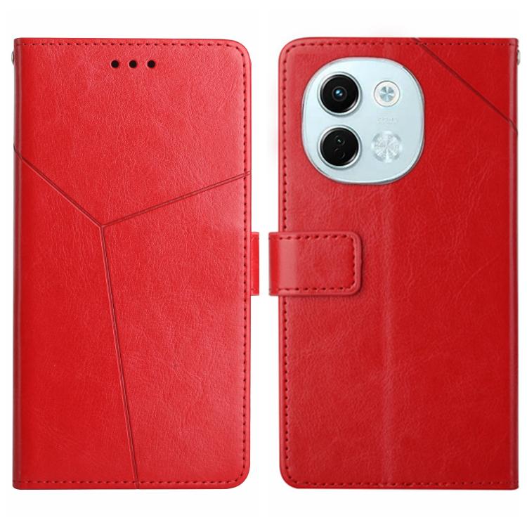 Y-shaped Pattern Flip Leather Phone Case, For Tecno Spark 40C, For Tecno Pova 7 5G, For Tecno Spark 40 Pro+ 4G, For Tecno Spark 40 Pro 4G, For Tecno Spark 40 4G, For Tecno Pova 7 Ultra 5G, For Tecno Pova 7 4G, For Tecno Pova Curve 5G                   ...