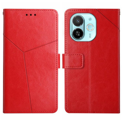 Y-shaped Pattern Flip Leather Phone Case, For Tecno Spark 40C, For Tecno Pova 7 5G, For Tecno Spark 40 Pro+ 4G, For Tecno Spark 40 Pro 4G, For Tecno Spark 40 4G, For Tecno Pova 7 Ultra 5G, For Tecno Pova 7 4G, For Tecno Pova Curve 5G                   ...