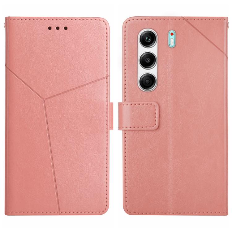 Y-shaped Pattern Flip Leather Phone Case, For Tecno Spark 40C, For Tecno Pova 7 5G, For Tecno Spark 40 Pro+ 4G, For Tecno Spark 40 Pro 4G, For Tecno Spark 40 4G, For Tecno Pova 7 Ultra 5G, For Tecno Pova 7 4G, For Tecno Pova Curve 5G                   ...