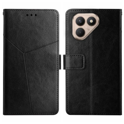 Y-shaped Pattern Flip Leather Phone Case, For Tecno Spark 40C, For Tecno Pova 7 5G, For Tecno Spark 40 Pro+ 4G, For Tecno Spark 40 Pro 4G, For Tecno Spark 40 4G, For Tecno Pova 7 Ultra 5G, For Tecno Pova 7 4G, For Tecno Pova Curve 5G                   ...