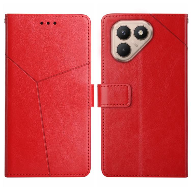 Y-shaped Pattern Flip Leather Phone Case, For Tecno Spark 40C, For Tecno Pova 7 5G, For Tecno Spark 40 Pro+ 4G, For Tecno Spark 40 Pro 4G, For Tecno Spark 40 4G, For Tecno Pova 7 Ultra 5G, For Tecno Pova 7 4G, For Tecno Pova Curve 5G                   ...