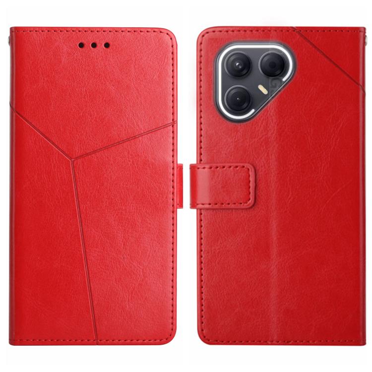 Y-shaped Pattern Flip Leather Phone Case, For Tecno Spark 40C, For Tecno Pova 7 5G, For Tecno Spark 40 Pro+ 4G, For Tecno Spark 40 Pro 4G, For Tecno Spark 40 4G, For Tecno Pova 7 Ultra 5G, For Tecno Pova 7 4G, For Tecno Pova Curve 5G                   ...