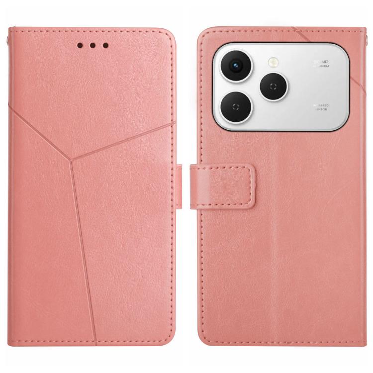 Y-shaped Pattern Flip Leather Phone Case, For Tecno Spark 40C, For Tecno Pova 7 5G, For Tecno Spark 40 Pro+ 4G, For Tecno Spark 40 Pro 4G, For Tecno Spark 40 4G, For Tecno Pova 7 Ultra 5G, For Tecno Pova 7 4G, For Tecno Pova Curve 5G                   ...