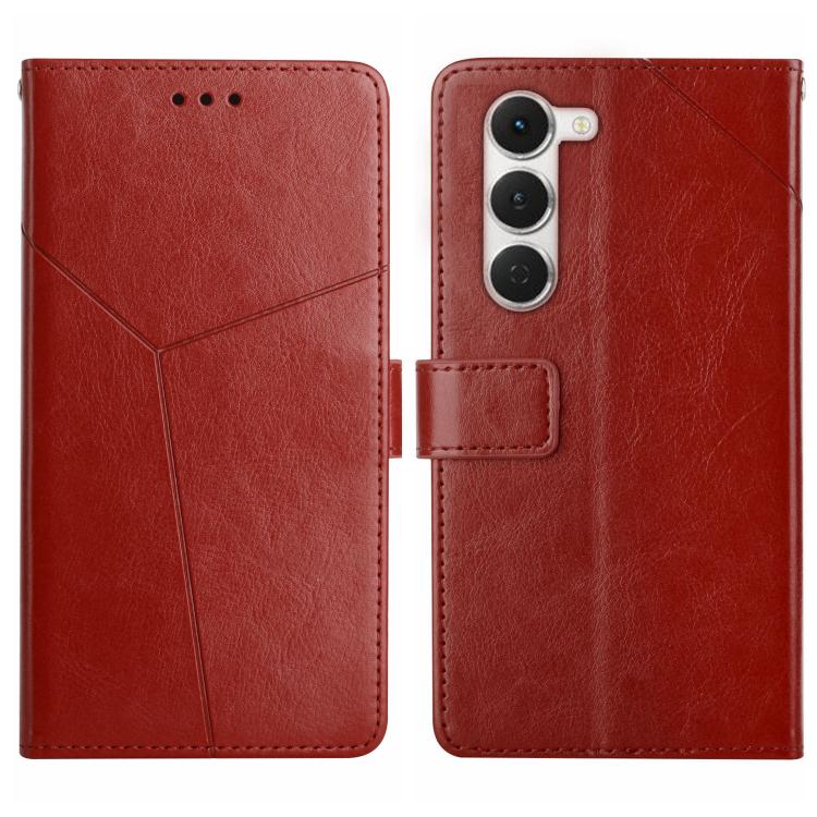 Y-shaped Pattern Flip Leather Phone Case, For Tecno Spark 40C, For Tecno Pova 7 5G, For Tecno Spark 40 Pro+ 4G, For Tecno Spark 40 Pro 4G, For Tecno Spark 40 4G, For Tecno Pova 7 Ultra 5G, For Tecno Pova 7 4G, For Tecno Pova Curve 5G                   ...