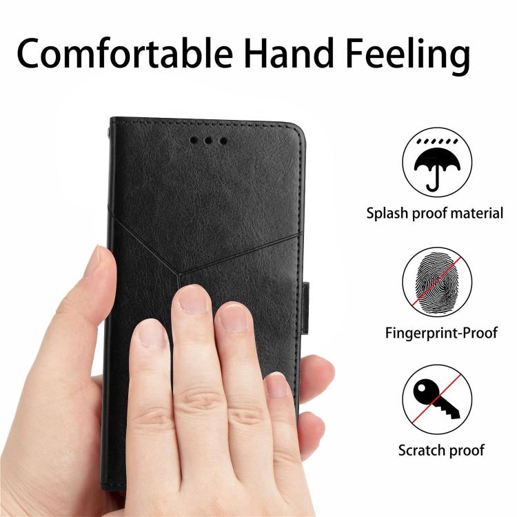 Y-shaped Pattern Flip Leather Phone Case, For Tecno Spark 40C, For Tecno Pova 7 5G, For Tecno Spark 40 Pro+ 4G, For Tecno Spark 40 Pro 4G, For Tecno Spark 40 4G, For Tecno Pova 7 Ultra 5G, For Tecno Pova 7 4G, For Tecno Pova Curve 5G                   ...