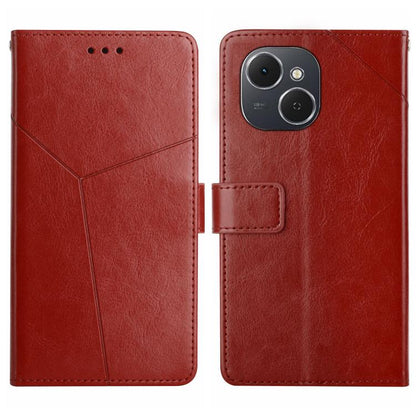 Y-shaped Pattern Flip Leather Phone Case, For Tecno Spark 40C, For Tecno Pova 7 5G, For Tecno Spark 40 Pro+ 4G, For Tecno Spark 40 Pro 4G, For Tecno Spark 40 4G, For Tecno Pova 7 Ultra 5G, For Tecno Pova 7 4G, For Tecno Pova Curve 5G                   ...