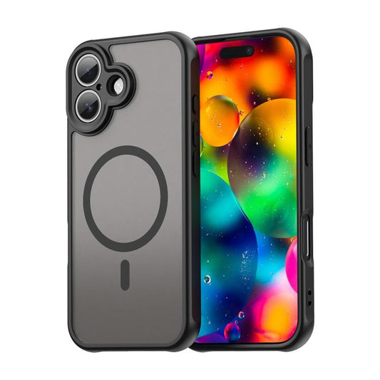 Fan Dun Series TPU Hybrid PC Frosted Magsafe Phone Case, For iPhone 18, For iPhone 18 Pro, For iPhone 18 Pro Max, For iPhone 17e / 16e, For iPhone 17 Pro Max, For iPhone 17 Pro, For iPhone 17, For iPhone  Air, For iPhone 16 Pro Max, For iPhone 16 Pro  ...