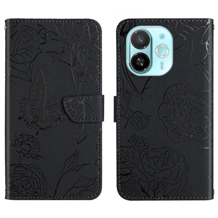 Skin Feel Butterfly Embossed Flip Leather Phone Case, For Tecno Spark 40C, For Tecno Pova 7 5G, For Tecno Spark 40 Pro+ 4G, For Tecno Spark 40 Pro 4G, For Tecno Spark 40 4G, For Tecno Pova 7 Ultra 5G, For Tecno Pova 7 4G, For Tecno Pova Curve 5G       ...