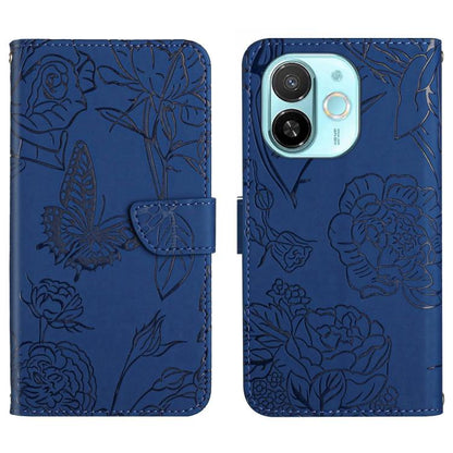 Skin Feel Butterfly Embossed Flip Leather Phone Case, For Tecno Spark 40C, For Tecno Pova 7 5G, For Tecno Spark 40 Pro+ 4G, For Tecno Spark 40 Pro 4G, For Tecno Spark 40 4G, For Tecno Pova 7 Ultra 5G, For Tecno Pova 7 4G, For Tecno Pova Curve 5G       ...