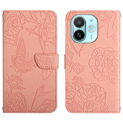 Skin Feel Butterfly Embossed Flip Leather Phone Case, For Tecno Spark 40C, For Tecno Pova 7 5G, For Tecno Spark 40 Pro+ 4G, For Tecno Spark 40 Pro 4G, For Tecno Spark 40 4G, For Tecno Pova 7 Ultra 5G, For Tecno Pova 7 4G, For Tecno Pova Curve 5G       ...