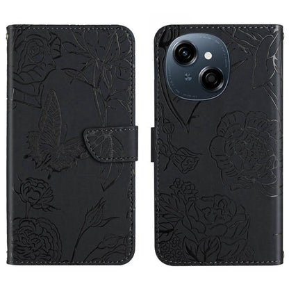 Skin Feel Butterfly Embossed Flip Leather Phone Case, For Tecno Spark 40C, For Tecno Pova 7 5G, For Tecno Spark 40 Pro+ 4G, For Tecno Spark 40 Pro 4G, For Tecno Spark 40 4G, For Tecno Pova 7 Ultra 5G, For Tecno Pova 7 4G, For Tecno Pova Curve 5G       ...