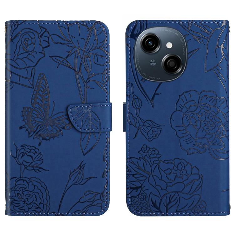Skin Feel Butterfly Embossed Flip Leather Phone Case, For Tecno Spark 40C, For Tecno Pova 7 5G, For Tecno Spark 40 Pro+ 4G, For Tecno Spark 40 Pro 4G, For Tecno Spark 40 4G, For Tecno Pova 7 Ultra 5G, For Tecno Pova 7 4G, For Tecno Pova Curve 5G       ...