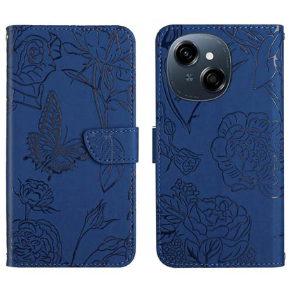 Skin Feel Butterfly Embossed Flip Leather Phone Case, For Tecno Spark 40C, For Tecno Pova 7 5G, For Tecno Spark 40 Pro+ 4G, For Tecno Spark 40 Pro 4G, For Tecno Spark 40 4G, For Tecno Pova 7 Ultra 5G, For Tecno Pova 7 4G, For Tecno Pova Curve 5G       ...
