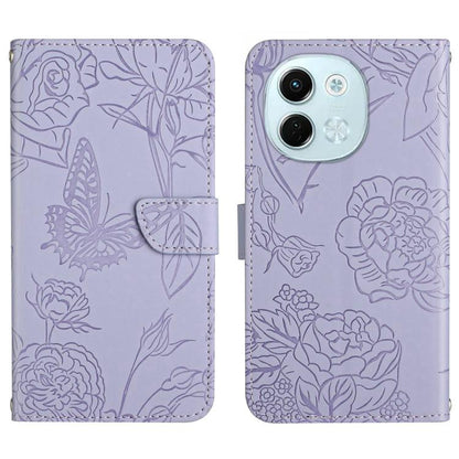 Skin Feel Butterfly Embossed Flip Leather Phone Case, For Tecno Spark 40C, For Tecno Pova 7 5G, For Tecno Spark 40 Pro+ 4G, For Tecno Spark 40 Pro 4G, For Tecno Spark 40 4G, For Tecno Pova 7 Ultra 5G, For Tecno Pova 7 4G, For Tecno Pova Curve 5G       ...
