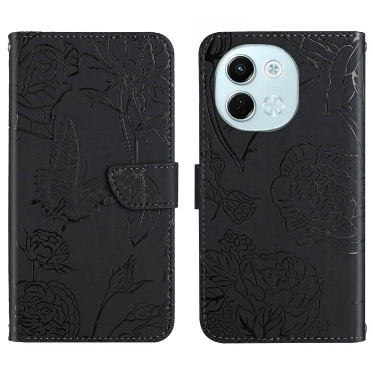 Skin Feel Butterfly Embossed Flip Leather Phone Case, For Tecno Spark 40C, For Tecno Pova 7 5G, For Tecno Spark 40 Pro+ 4G, For Tecno Spark 40 Pro 4G, For Tecno Spark 40 4G, For Tecno Pova 7 Ultra 5G, For Tecno Pova 7 4G, For Tecno Pova Curve 5G       ...