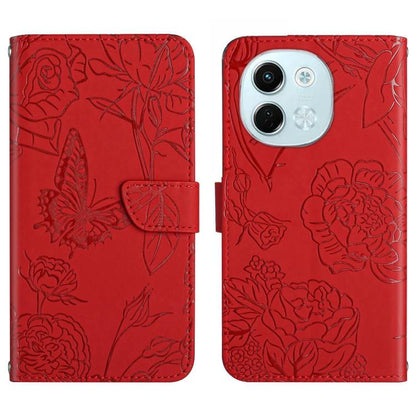 Skin Feel Butterfly Embossed Flip Leather Phone Case, For Tecno Spark 40C, For Tecno Pova 7 5G, For Tecno Spark 40 Pro+ 4G, For Tecno Spark 40 Pro 4G, For Tecno Spark 40 4G, For Tecno Pova 7 Ultra 5G, For Tecno Pova 7 4G, For Tecno Pova Curve 5G       ...