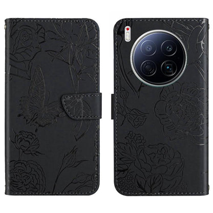 Skin Feel Butterfly Embossed Flip Leather Phone Case, For Tecno Spark 40C, For Tecno Pova 7 5G, For Tecno Spark 40 Pro+ 4G, For Tecno Spark 40 Pro 4G, For Tecno Spark 40 4G, For Tecno Pova 7 Ultra 5G, For Tecno Pova 7 4G, For Tecno Pova Curve 5G       ...