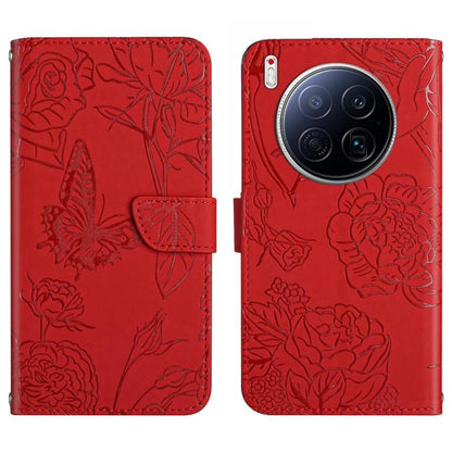 Skin Feel Butterfly Embossed Flip Leather Phone Case, For Tecno Spark 40C, For Tecno Pova 7 5G, For Tecno Spark 40 Pro+ 4G, For Tecno Spark 40 Pro 4G, For Tecno Spark 40 4G, For Tecno Pova 7 Ultra 5G, For Tecno Pova 7 4G, For Tecno Pova Curve 5G       ...