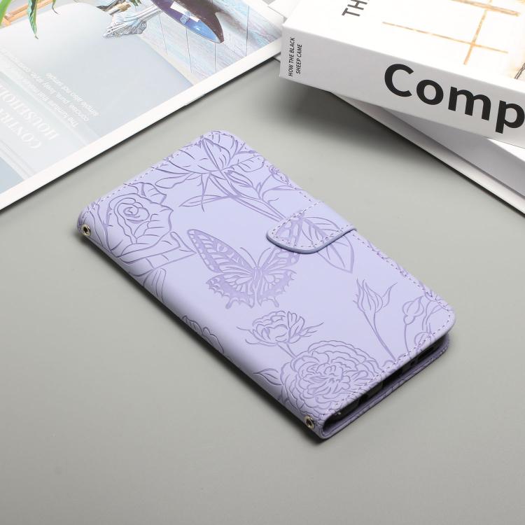 Skin Feel Butterfly Embossed Flip Leather Phone Case, For Tecno Spark 40C, For Tecno Pova 7 5G, For Tecno Spark 40 Pro+ 4G, For Tecno Spark 40 Pro 4G, For Tecno Spark 40 4G, For Tecno Pova 7 Ultra 5G, For Tecno Pova 7 4G, For Tecno Pova Curve 5G       ...