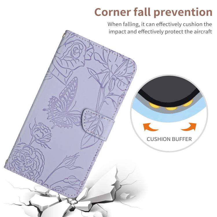 Skin Feel Butterfly Embossed Flip Leather Phone Case, For Tecno Spark 40C, For Tecno Pova 7 5G, For Tecno Spark 40 Pro+ 4G, For Tecno Spark 40 Pro 4G, For Tecno Spark 40 4G, For Tecno Pova 7 Ultra 5G, For Tecno Pova 7 4G, For Tecno Pova Curve 5G       ...