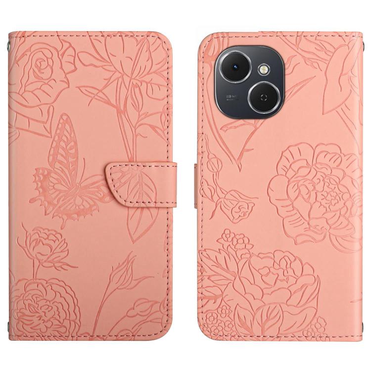 Skin Feel Butterfly Embossed Flip Leather Phone Case, For Tecno Spark 40C, For Tecno Pova 7 5G, For Tecno Spark 40 Pro+ 4G, For Tecno Spark 40 Pro 4G, For Tecno Spark 40 4G, For Tecno Pova 7 Ultra 5G, For Tecno Pova 7 4G, For Tecno Pova Curve 5G       ...