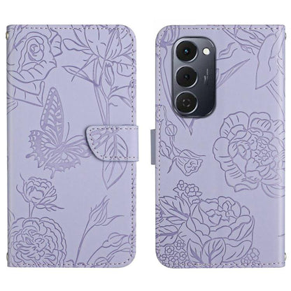 Skin Feel Butterfly Embossed Flip Leather Phone Case, For Tecno Spark 40C, For Tecno Pova 7 5G, For Tecno Spark 40 Pro+ 4G, For Tecno Spark 40 Pro 4G, For Tecno Spark 40 4G, For Tecno Pova 7 Ultra 5G, For Tecno Pova 7 4G, For Tecno Pova Curve 5G       ...