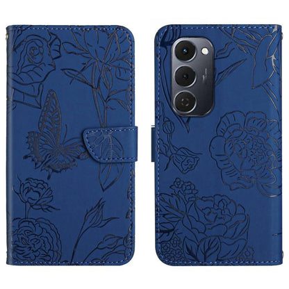 Skin Feel Butterfly Embossed Flip Leather Phone Case, For Tecno Spark 40C, For Tecno Pova 7 5G, For Tecno Spark 40 Pro+ 4G, For Tecno Spark 40 Pro 4G, For Tecno Spark 40 4G, For Tecno Pova 7 Ultra 5G, For Tecno Pova 7 4G, For Tecno Pova Curve 5G       ...