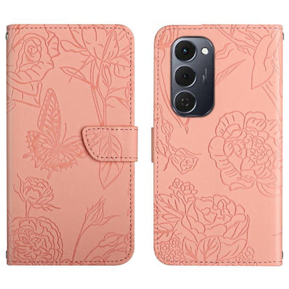 Skin Feel Butterfly Embossed Flip Leather Phone Case, For Tecno Spark 40C, For Tecno Pova 7 5G, For Tecno Spark 40 Pro+ 4G, For Tecno Spark 40 Pro 4G, For Tecno Spark 40 4G, For Tecno Pova 7 Ultra 5G, For Tecno Pova 7 4G, For Tecno Pova Curve 5G       ...