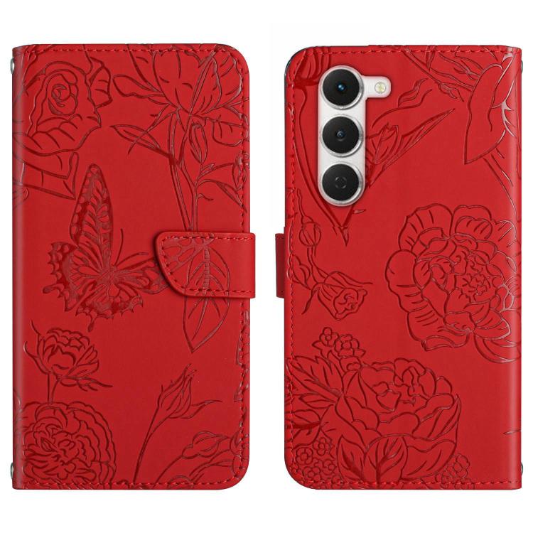 Skin Feel Butterfly Embossed Flip Leather Phone Case, For Tecno Spark 40C, For Tecno Pova 7 5G, For Tecno Spark 40 Pro+ 4G, For Tecno Spark 40 Pro 4G, For Tecno Spark 40 4G, For Tecno Pova 7 Ultra 5G, For Tecno Pova 7 4G, For Tecno Pova Curve 5G       ...