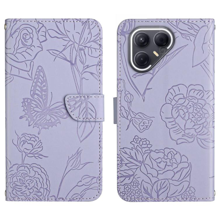 Skin Feel Butterfly Embossed Flip Leather Phone Case, For Tecno Spark 40C, For Tecno Pova 7 5G, For Tecno Spark 40 Pro+ 4G, For Tecno Spark 40 Pro 4G, For Tecno Spark 40 4G, For Tecno Pova 7 Ultra 5G, For Tecno Pova 7 4G, For Tecno Pova Curve 5G       ...