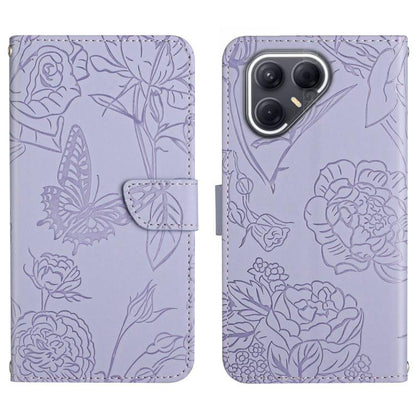 Skin Feel Butterfly Embossed Flip Leather Phone Case, For Tecno Spark 40C, For Tecno Pova 7 5G, For Tecno Spark 40 Pro+ 4G, For Tecno Spark 40 Pro 4G, For Tecno Spark 40 4G, For Tecno Pova 7 Ultra 5G, For Tecno Pova 7 4G, For Tecno Pova Curve 5G       ...