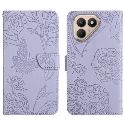 Skin Feel Butterfly Embossed Flip Leather Phone Case, For Tecno Spark 40C, For Tecno Pova 7 5G, For Tecno Spark 40 Pro+ 4G, For Tecno Spark 40 Pro 4G, For Tecno Spark 40 4G, For Tecno Pova 7 Ultra 5G, For Tecno Pova 7 4G, For Tecno Pova Curve 5G       ...