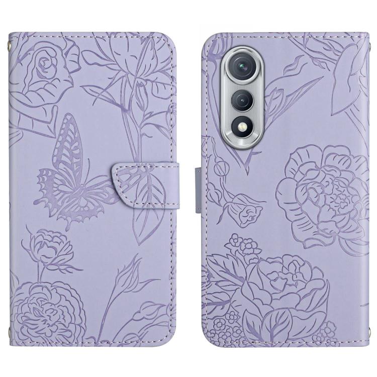 Skin Feel Butterfly Embossed Flip Leather Phone Case, For Tecno Spark 40C, For Tecno Pova 7 5G, For Tecno Spark 40 Pro+ 4G, For Tecno Spark 40 Pro 4G, For Tecno Spark 40 4G, For Tecno Pova 7 Ultra 5G, For Tecno Pova 7 4G, For Tecno Pova Curve 5G       ...