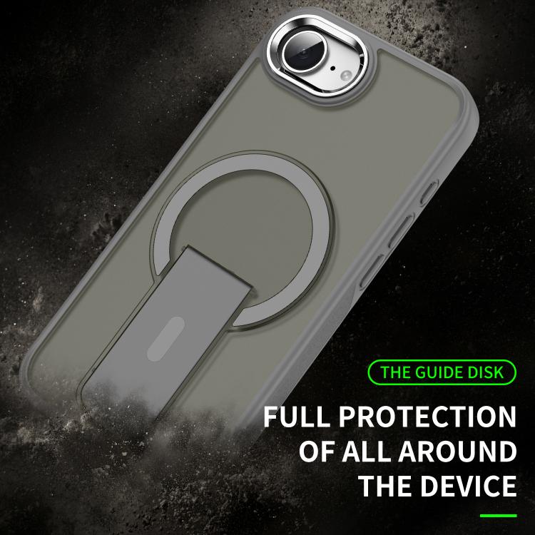 Acrylic Hybrid TPU MagSafe Holder Phone Case, For iPhone 17e / 16e, For iPhone 17 Pro Max, For iPhone 17 Pro, For iPhone 17
