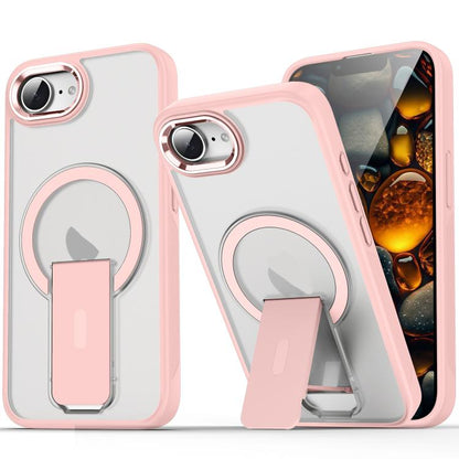 Acrylic Hybrid TPU MagSafe Holder Phone Case, For iPhone 17e / 16e, For iPhone 17 Pro Max, For iPhone 17 Pro, For iPhone 17