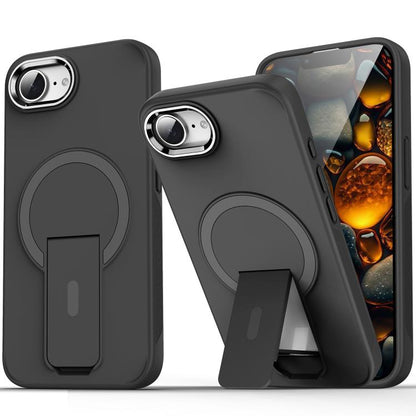 Acrylic Hybrid TPU MagSafe Holder Phone Case, For iPhone 17e / 16e, For iPhone 17 Pro Max, For iPhone 17 Pro, For iPhone 17