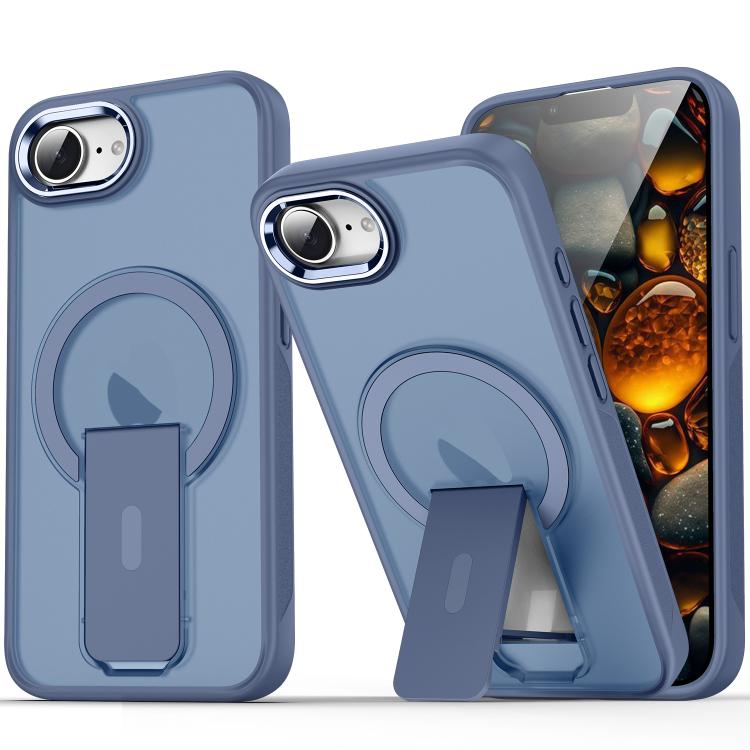 Acrylic Hybrid TPU MagSafe Holder Phone Case, For iPhone 17e / 16e, For iPhone 17 Pro Max, For iPhone 17 Pro, For iPhone 17