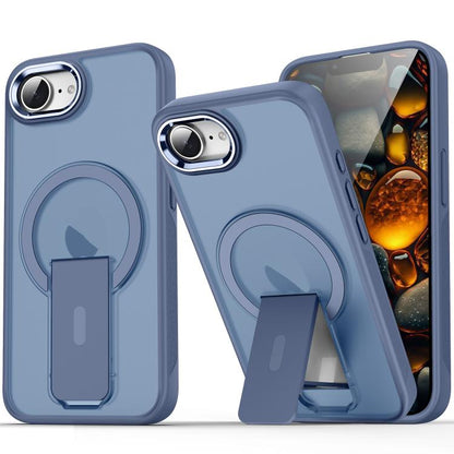 Acrylic Hybrid TPU MagSafe Holder Phone Case, For iPhone 17e / 16e, For iPhone 17 Pro Max, For iPhone 17 Pro, For iPhone 17