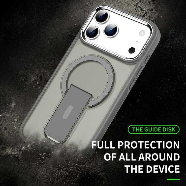 Acrylic Hybrid TPU MagSafe Holder Phone Case, For iPhone 18 Pro / 17 Pro, For iPhone 18 Pro Max / 17 Pro Max, For iPhone 17e / 16e, For iPhone 17