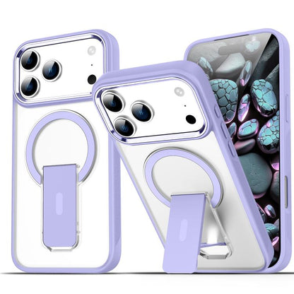 Acrylic Hybrid TPU MagSafe Holder Phone Case, For iPhone 18 Pro / 17 Pro, For iPhone 18 Pro Max / 17 Pro Max, For iPhone 17e / 16e, For iPhone 17