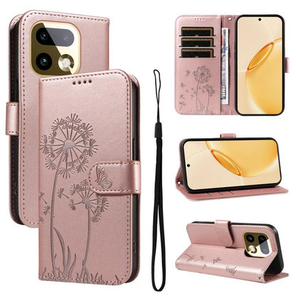 Dandelion Embossed Pattern Flip Leather Phone Case, For Realme 16T 5G, For Realme 16 Pro+ 5G Global, For Realme 16 Pro 5G Global, For Realme P4x 5G, For Realme C85 5G / 15X 5G India, For Realme C85 Pro 4G, For Realme 15T 5G, For Realme C71 4G India    ...