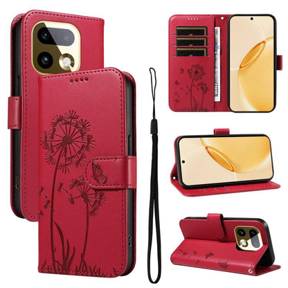 Dandelion Embossed Pattern Flip Leather Phone Case, For Realme 16 Pro+ 5G Global, For Realme 16 Pro 5G Global, For Realme C85 5G / 15X 5G India, For Realme C85 Pro 4G, For Realme 15T 5G, For Realme C71 4G India, For Realme 15 5G, For Realme 14x 5G Global